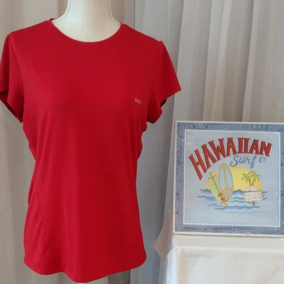 NWOT Reebok Play Dry Athletic Shirt. Size L - Picture 1 of 9